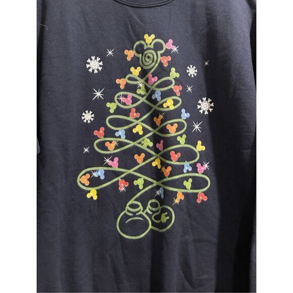 Disney Christmas Tree Sweatshirt size Large - Picture 2 of 2